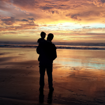 Father with Kids in Canada